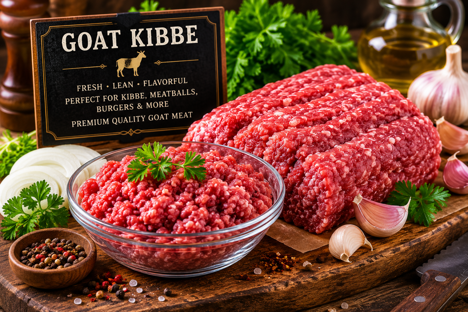 Goat kibbe