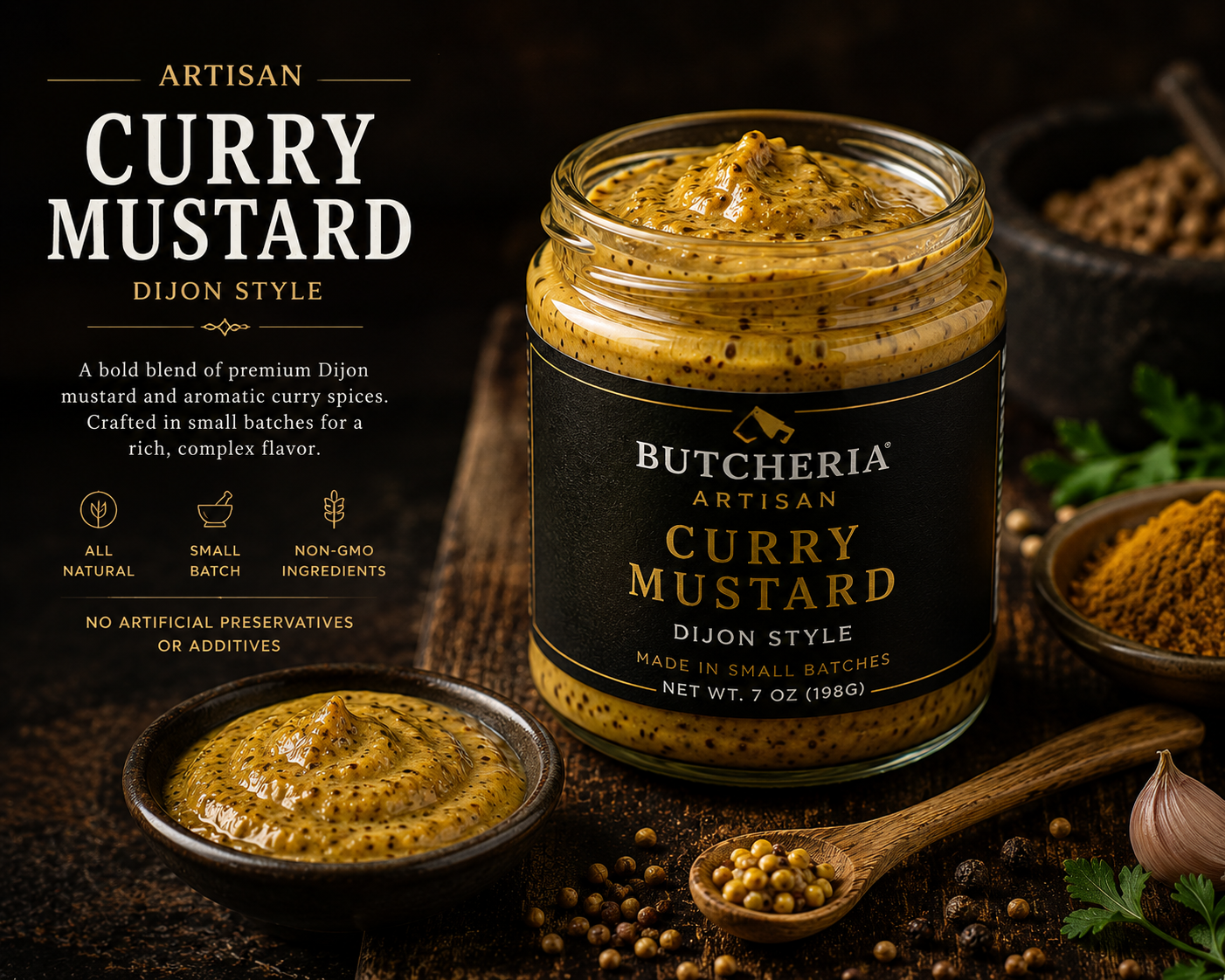 Artisan mustard Bombay Essence
