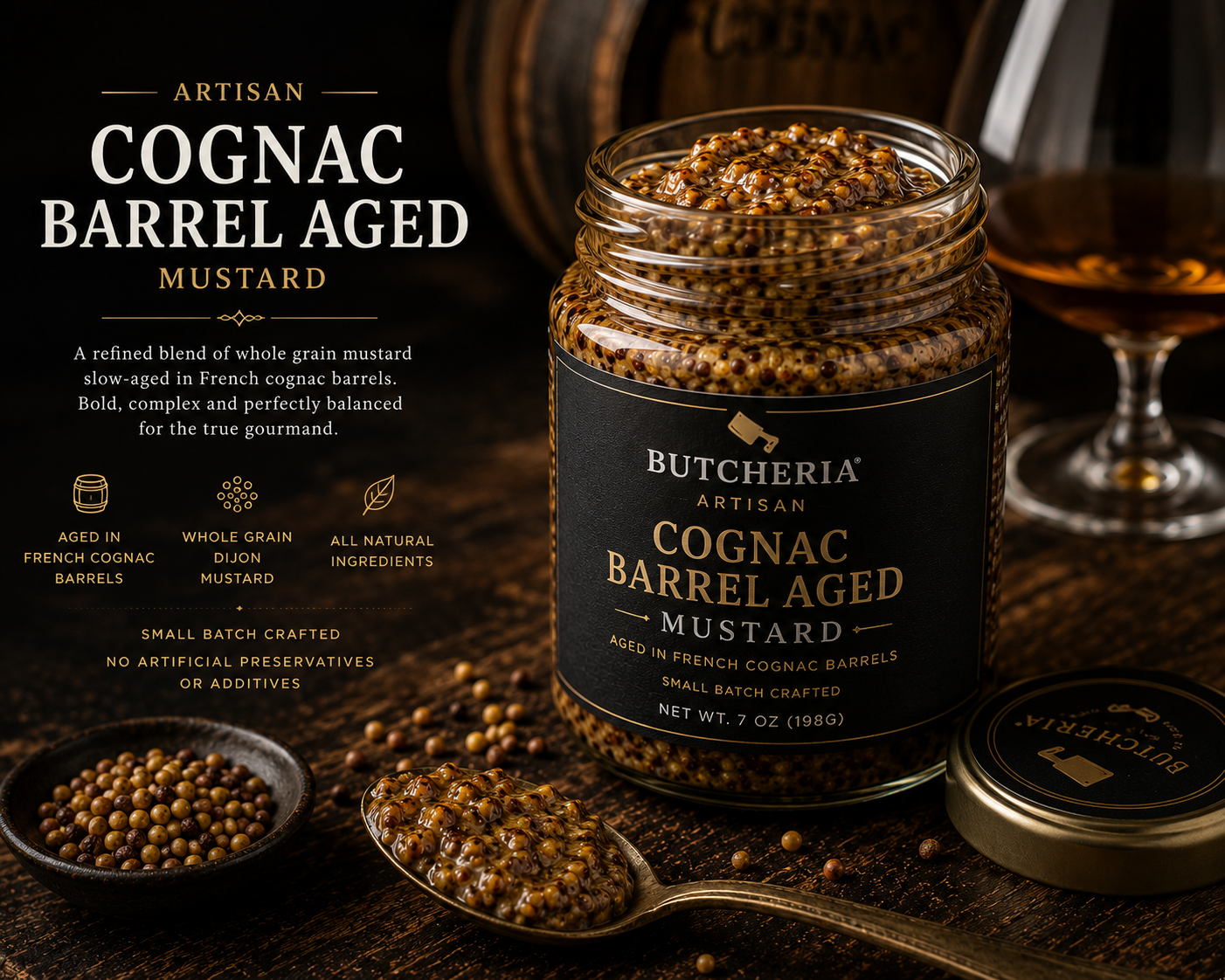 Artisan Mustard Barrel Aged