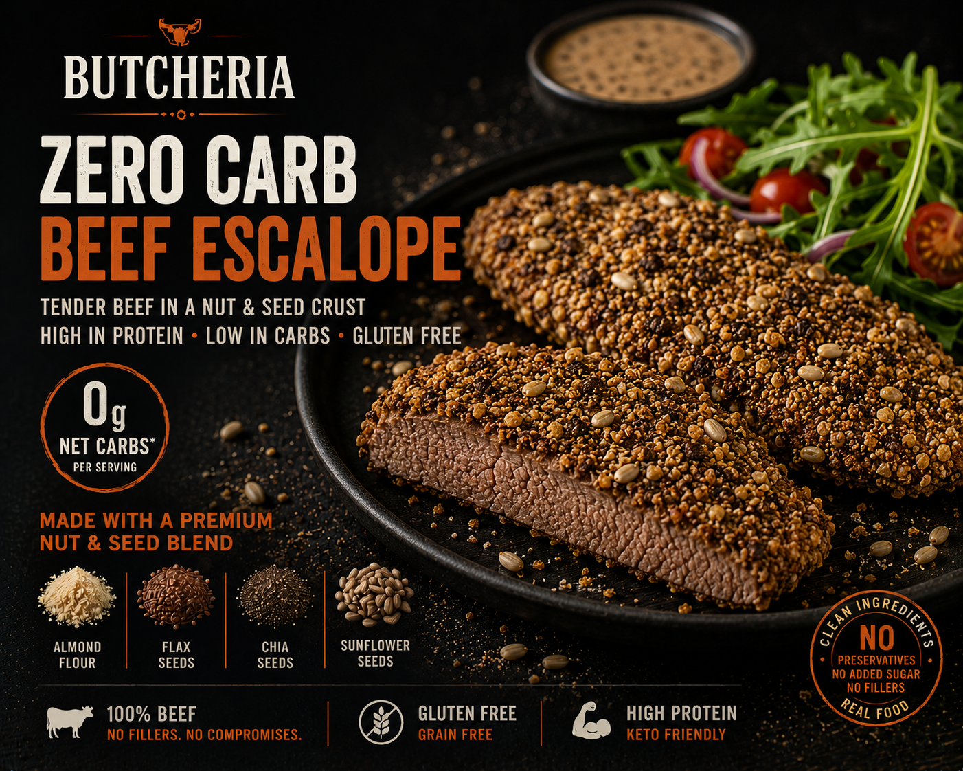 Zero Carb Escalope Beef