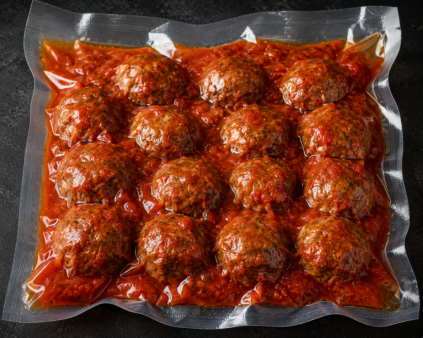 Frozen Italiana meat Balls in Tomato Basil sauce