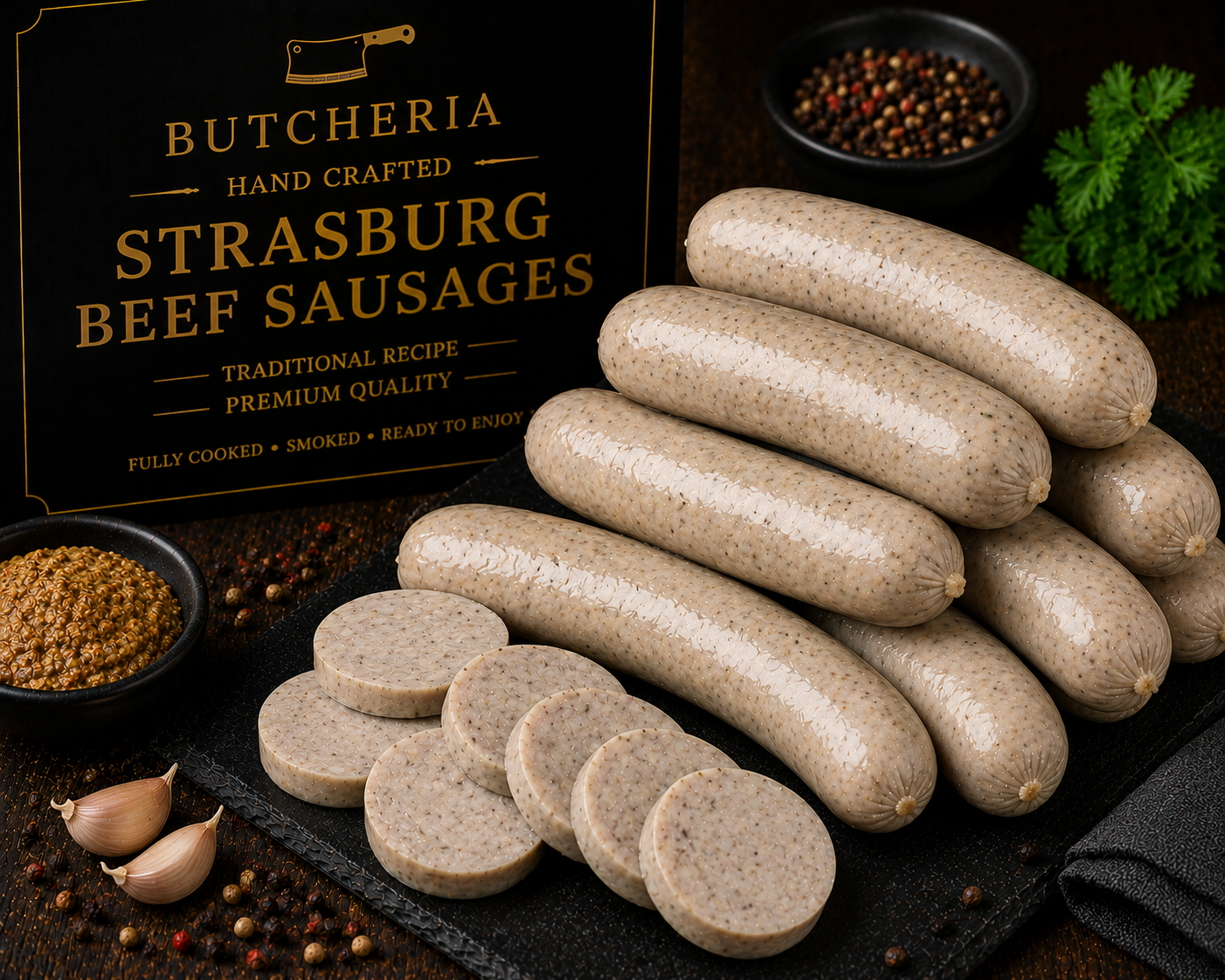 Strasburg Beef saussages