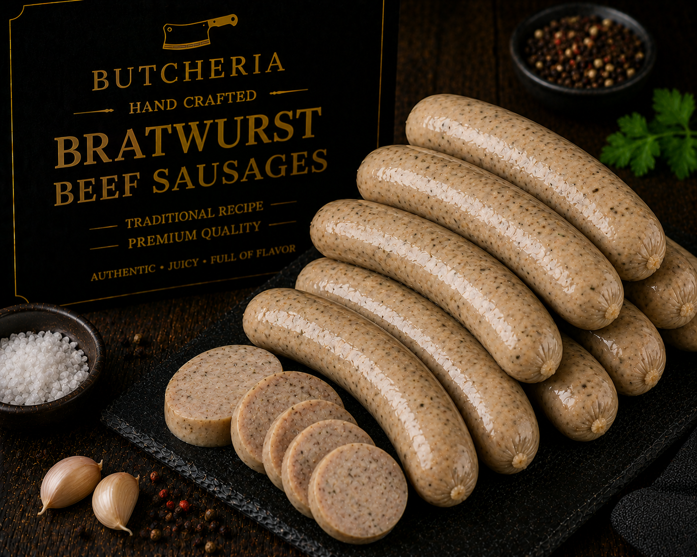 Bratwurst Beef Saussages