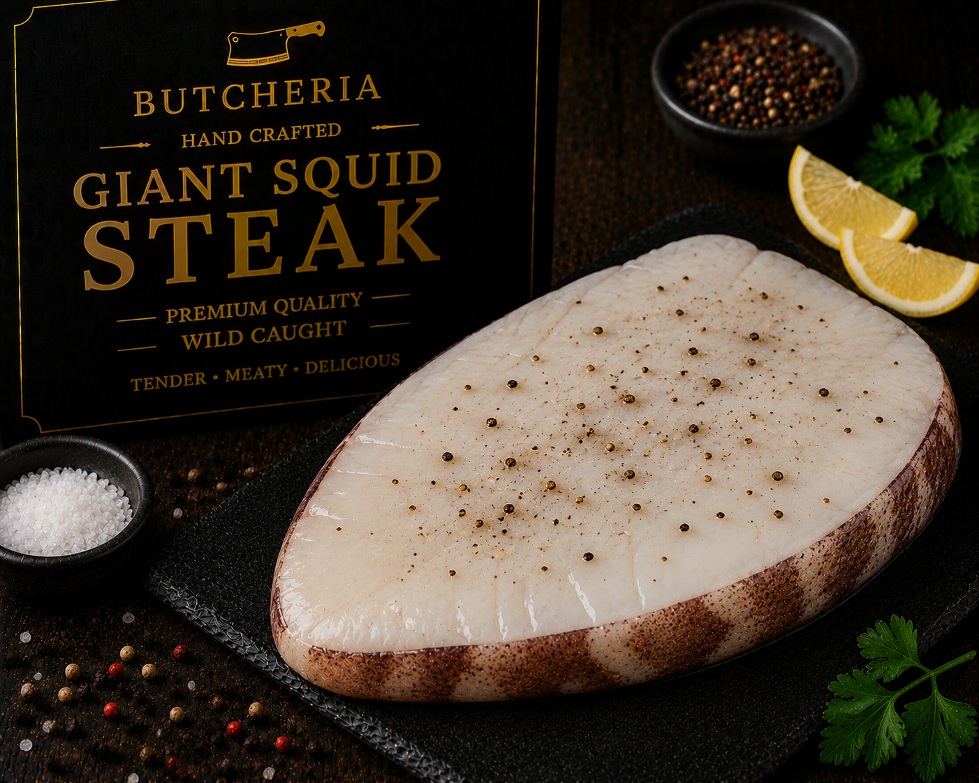 Frozen Giant Squid Steak
