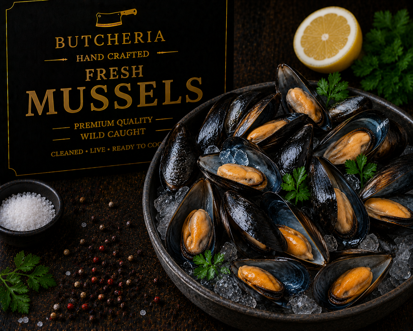 Frozen Wild Mussels