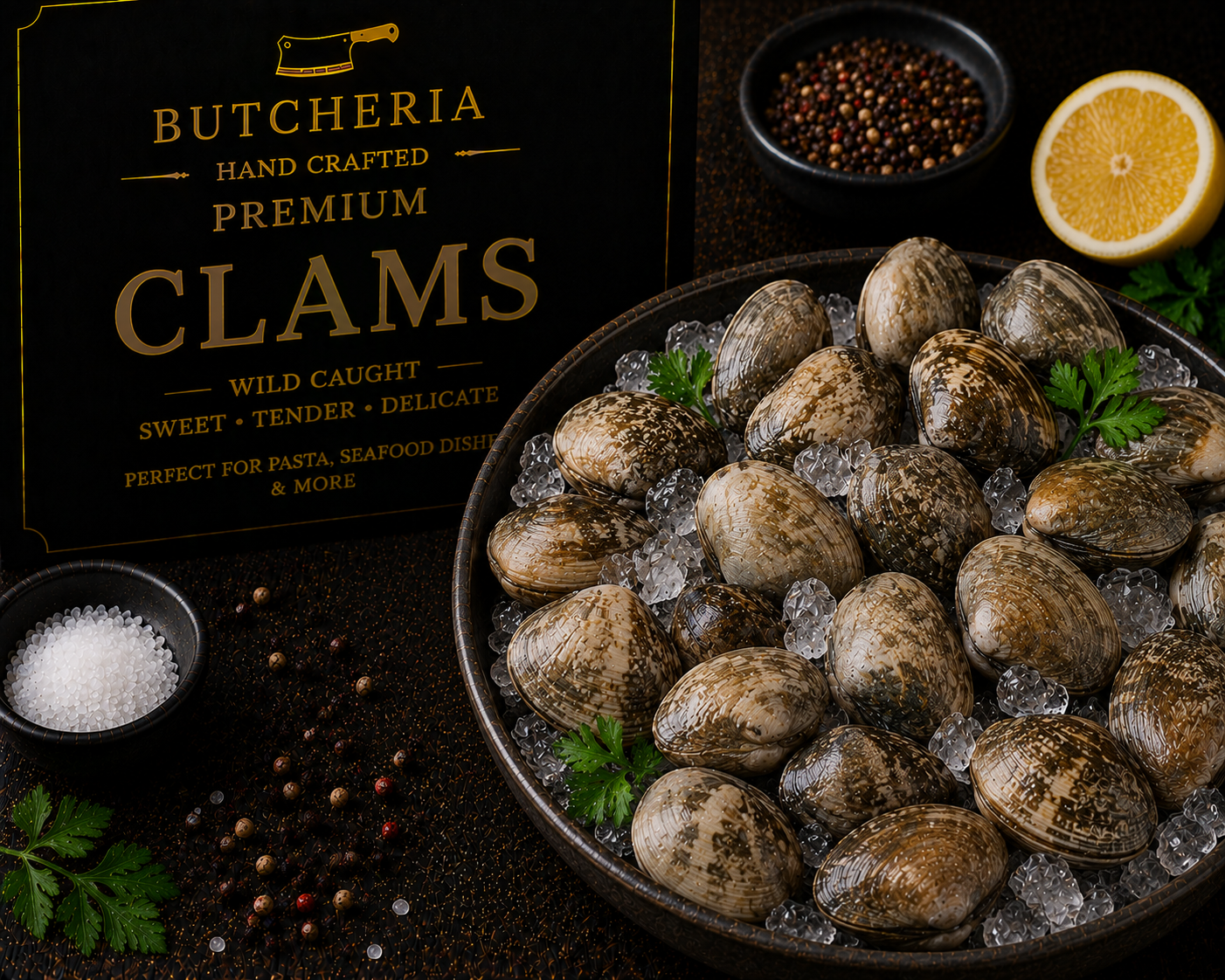 Frozen Wild Clams