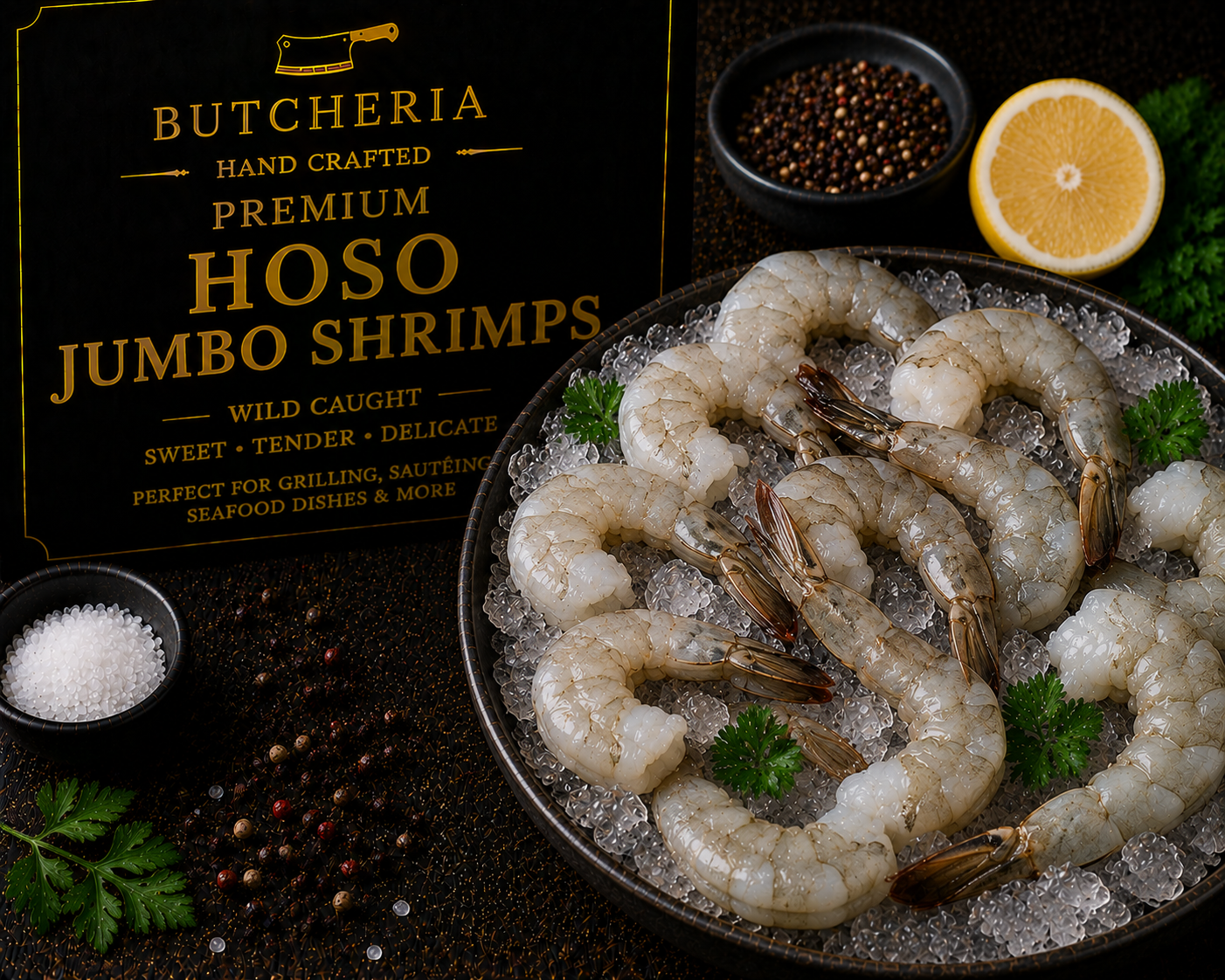 Frozen Tiger Shrimps 6-8