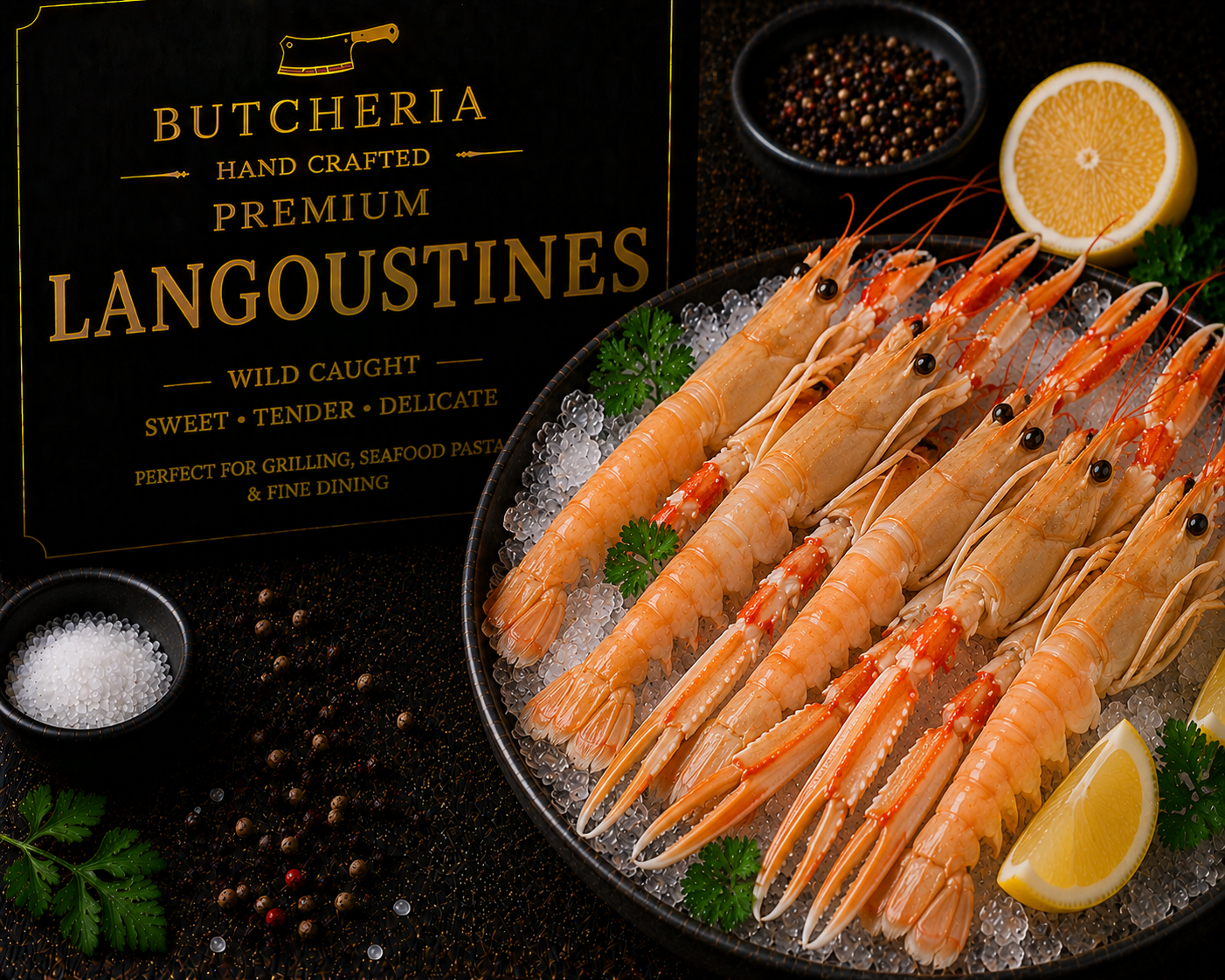 Frozen Danish Langoustines 4/8