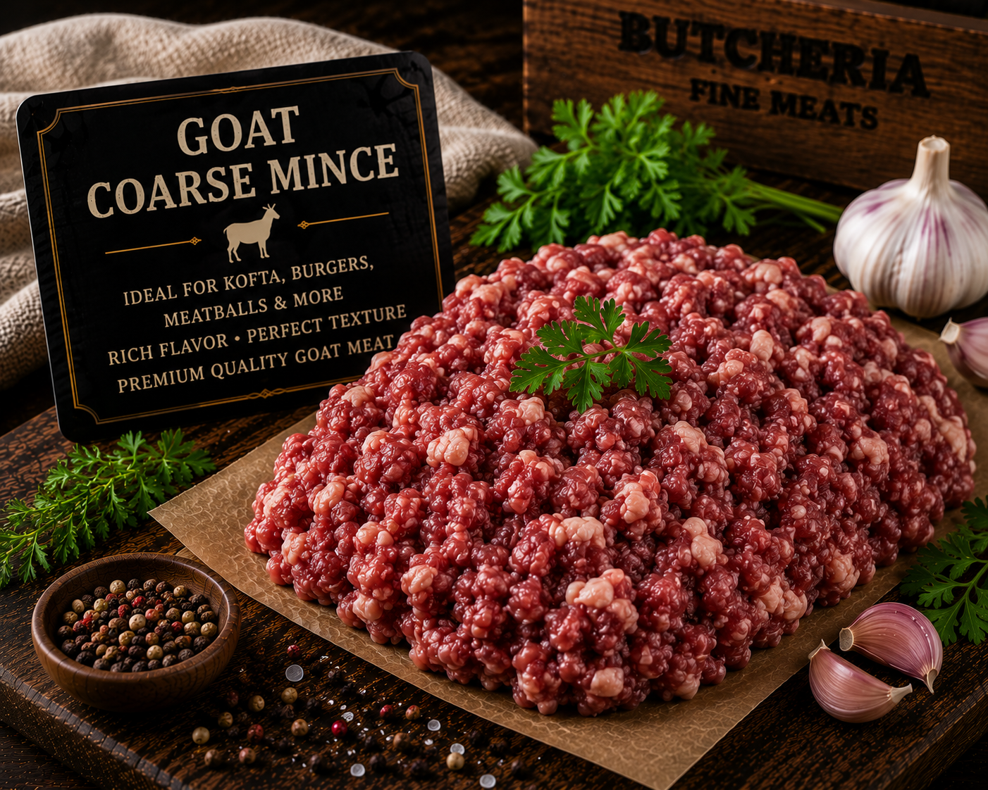 Goat Coarse Minced