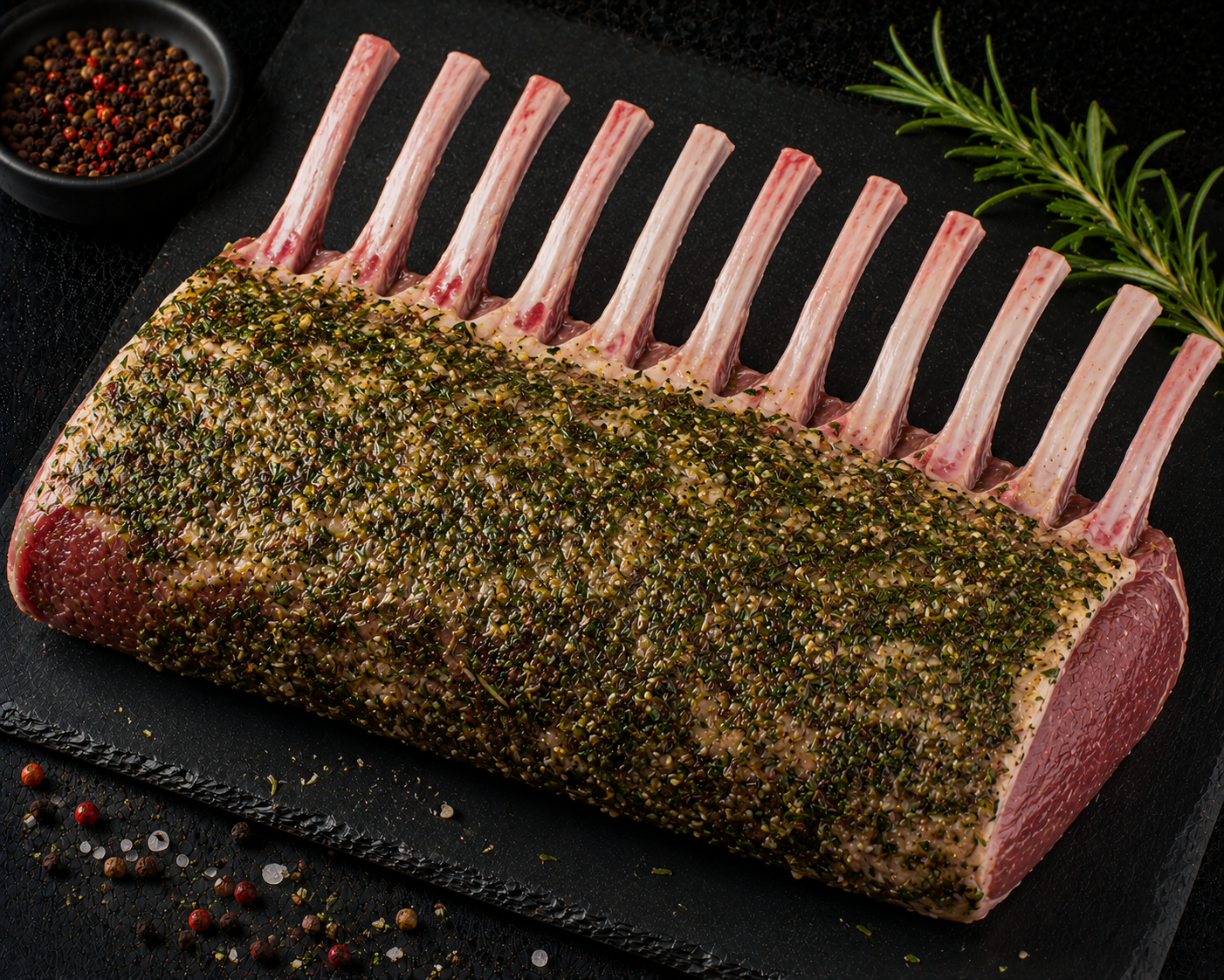 Herb Crusted Rack of Lamb