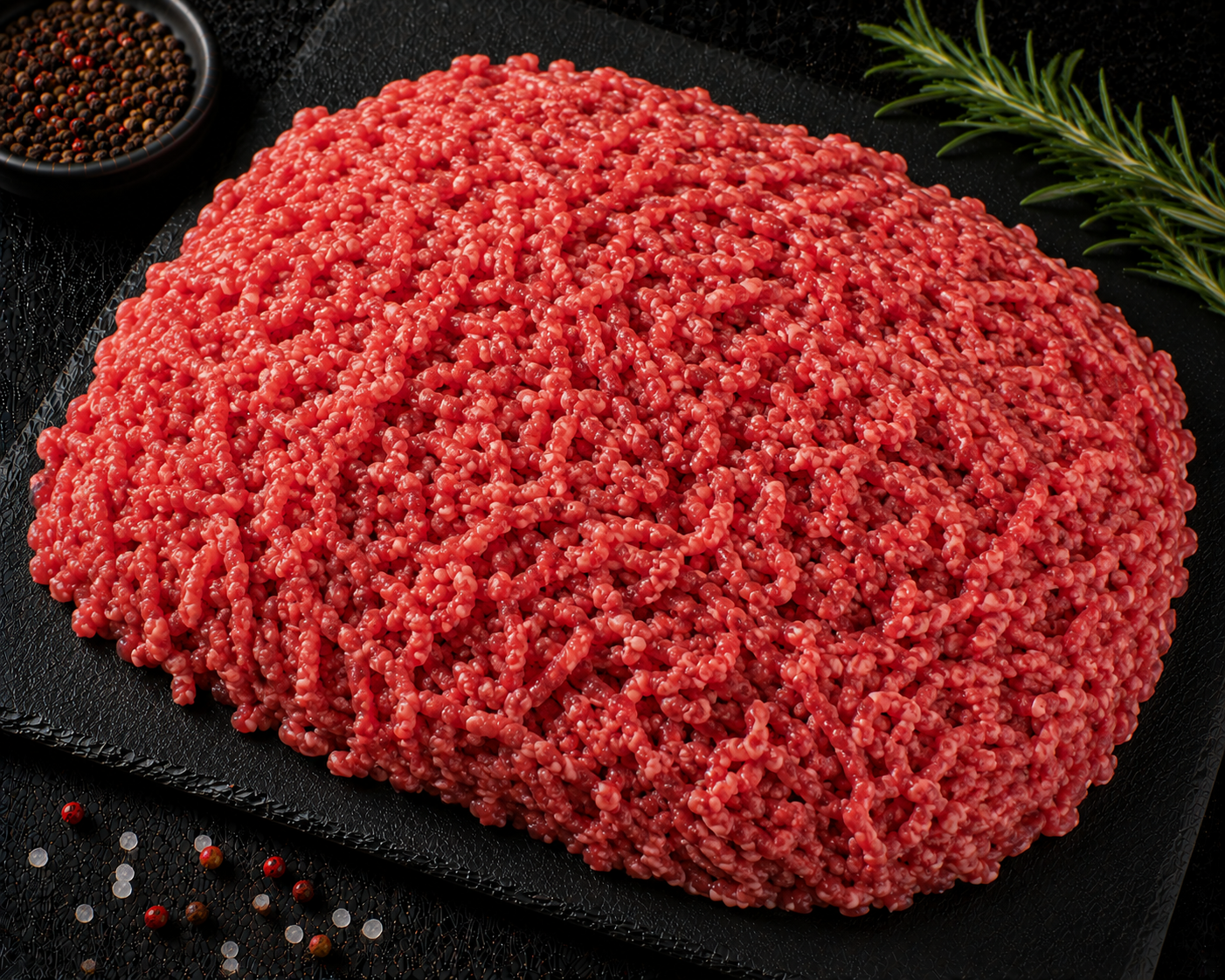 Minced Beef Fine, Organic Grass Fed, Non-Gmo, No Antibiotics