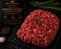 Minced Beef Coarse, Organic Grass Fed, Non-Gmo, No Antibiotic