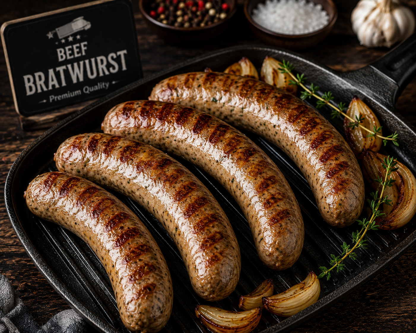 Beef Bratwurst Sausage