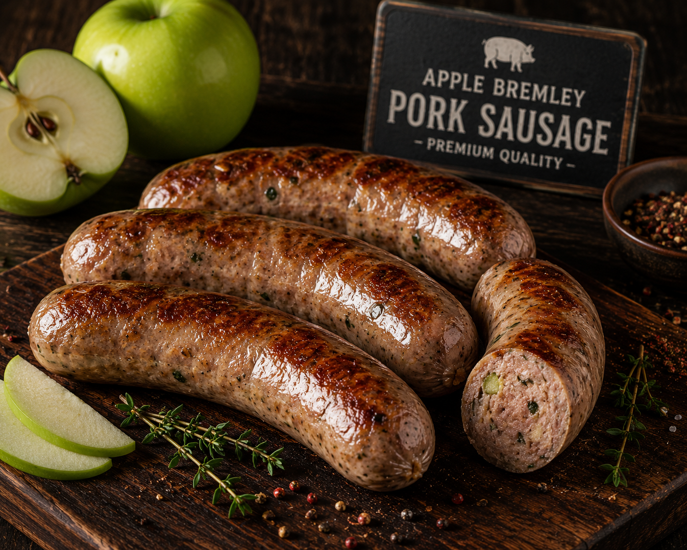 Pork Apple Bramley Sausage